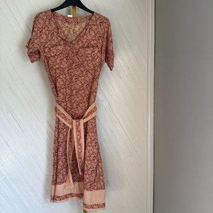 Italian Vintage Floral Dress